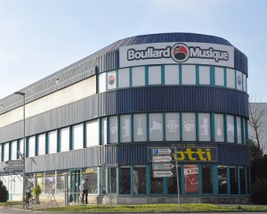 agencement d'un magasin de musiques